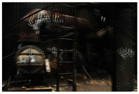 RAQS Media Collective MISREGISTRATION SERIES - PNEUMATOGRAPH 2.1 2007 Giclee C-Type on archival photo satin paper Edition 1 of 6 26 x 36 in.