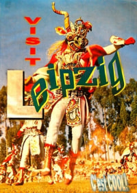 Simon Bedwell LEIPZIG: YES! 2006 Spraypaint on found poster 27.5 x 19.5 in.