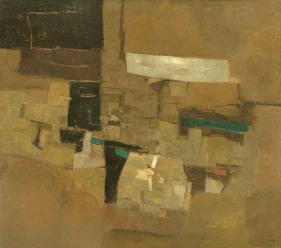 Ram Kumar Untitled 1966 Oil on canvas 47 x 51 in. NFS
