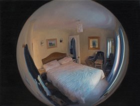 Abir Karmakar View I 2015 Oil on canvas 18 x 24 in.