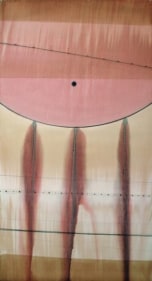 Avadhesh Yadav UNTITLED 4 2007 Acrylic on Canvas 60 x 36 in.