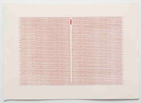 Roohi S. Ahmed SEEMINGLY QUIET I (Ed. of 12) 2013 Silkscreen on BFK Rives 300gsm paper 10 x 14.5 in.