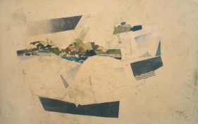 Ganesh Haloi FIGURE VARIATIONS VI 2005 Watercolor and pencil on board 18 x 30 in.