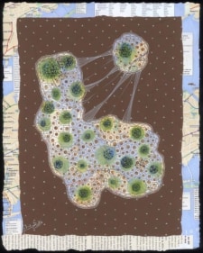 Talha Rathore CHANGE OF HEART 2008 Gouache on wasli 14 x 11 in.  SOLD