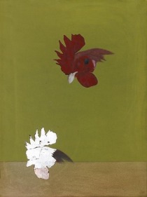 Muhammad Zeeshan SPECIAL 'SIRI' SERIES 6 2011 Gouache with silver leaf on wasli 26 x 20 in