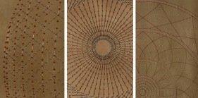 Anila Quayyum Agha Skin Series (Detail) 2016 Mixed media on paper