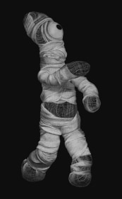 Adeel uz Zafar Antagonist 3 / Monster 2015 Engraved drawing on plastic vinyl 98 x 60 in.