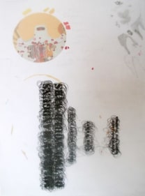 Hasnat Mahmood TRACINGS / REFERENCES 2008-09 Mixed media on tracing paper 11.5 x 8.5 in. x 10 pieces