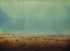 Sujith S.N.  Untitled (5), 2020  Watercolor on paper  11 x 15 in