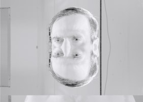 Justin Ponmany 39&deg;00'54.7N 117&deg;38'47.4E, 2021  Digital print  20 x 16 in