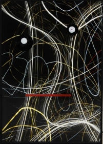 Aditya Pande Ring Road Drawing [Rao Tularan] Mixed media on paper 2014 ​17 x 11 in.