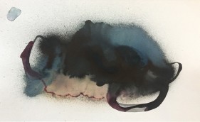 Manisha Parekh NY Pages 3 2017 Watercolor and ink on paper 11 x 18 in.