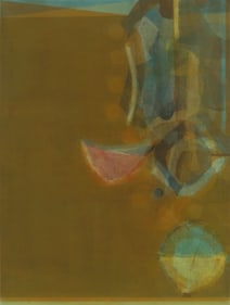 Manish Pushkale THE SKELETON OF UNKNOWN MEMORIES 2008 Oil on canvas 48 x 36 in.