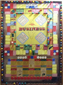 Devang Anglay SPEED AGE 2002 Wood, plastic and lights 33 x 24 x 3 in.