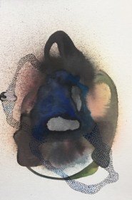 Manisha Parekh NY Pages 5 2017 Watercolor and ink on paper 12 x 8 in.