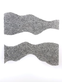 Grace Beck  The Flow of Beauty, The Flow of Pain, Like Water, 2018  Graphite on rag paper  9h x 6w in