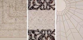 Anila Quayyum Agha Antique Lace Series (Detail) 2016 Mixed media on laser cut paper