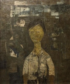 Ram Kumar UNTITLED (FIGURE) ND Oil on canvas 30 x 25 in. NFS