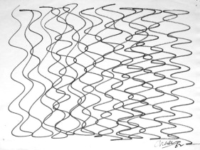 Rasheed Araeen Series B (4-6) Felt tip on paper 11 x 16 in. NFS
