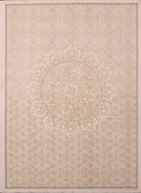 Anila Quayyum Agha Antique Lace - 1 2016 Mixed media on paper (Laser-cut patterns on paper with mylar and embroidery) 29.5 x 21.5 in.