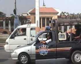 Hassan Mujtaba I PASS BY THIS WAY EVERY DAY (Ed. of 3) 2006 Single channel video 1:06 min.