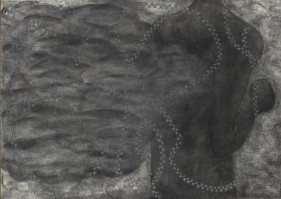 Debnath Basu SMELL EMITTED 2 2007 Mixed media on paper 39 x 28 in.