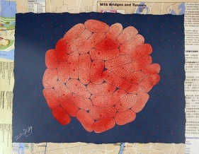 Talha Rathore TANGIBLE/INSTANGIBLE 2008 Gouache on wasli 14 x 11 in.