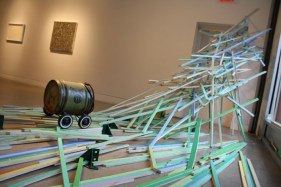 Gisela Insuaste AUTORETRATO - LOOKING IN, LOOKING OUT 2010 Mixed media Dimensions variable NFS