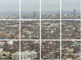 Gigi Scaria  Breath II, 2022  Inkjet print on archival paper  36h x 48w in  1/3