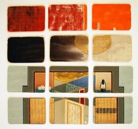 Hasnat Mehmood ORIGINAL IMAGE MAY VARY 6 2007 Mixed media on wasli 20.5 x 20 in.  SOLD