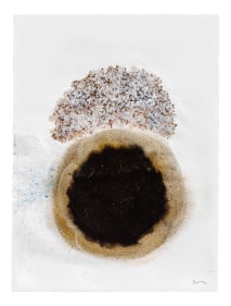 G. R. Iranna  Under the Planet (22), 2022  Mixed media on paper  30h x 22w in