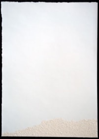 Marcy Chevali  Untitled (Tape 2) Tape on paper 14 x 10 in.