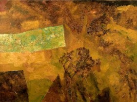 Ram Kumar Untitled Abstract 8 2007 Oil on canvas 36 x 48 in.