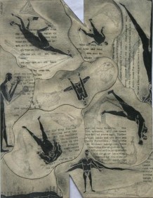 Debnath Basu UNTITLED 11 2006 Mixed media on paper 13 x 10 in.