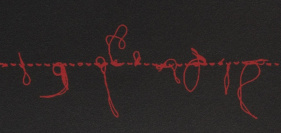 Roohi S. Ahmed SEEMINGLY HORIZONTAL (Ed. of 12) 2013 Silkscreen on BFK 300gsm Rives paper 7.5 x 41 in.