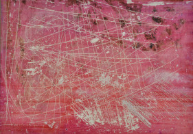 M. Pravat  Untitled (11)  2016  Mixed media on paper  8 x 12 in.