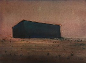 Sujith S.N.  Untitled 8, 2018  Watercolor on paper  10.50 x 14.50 in