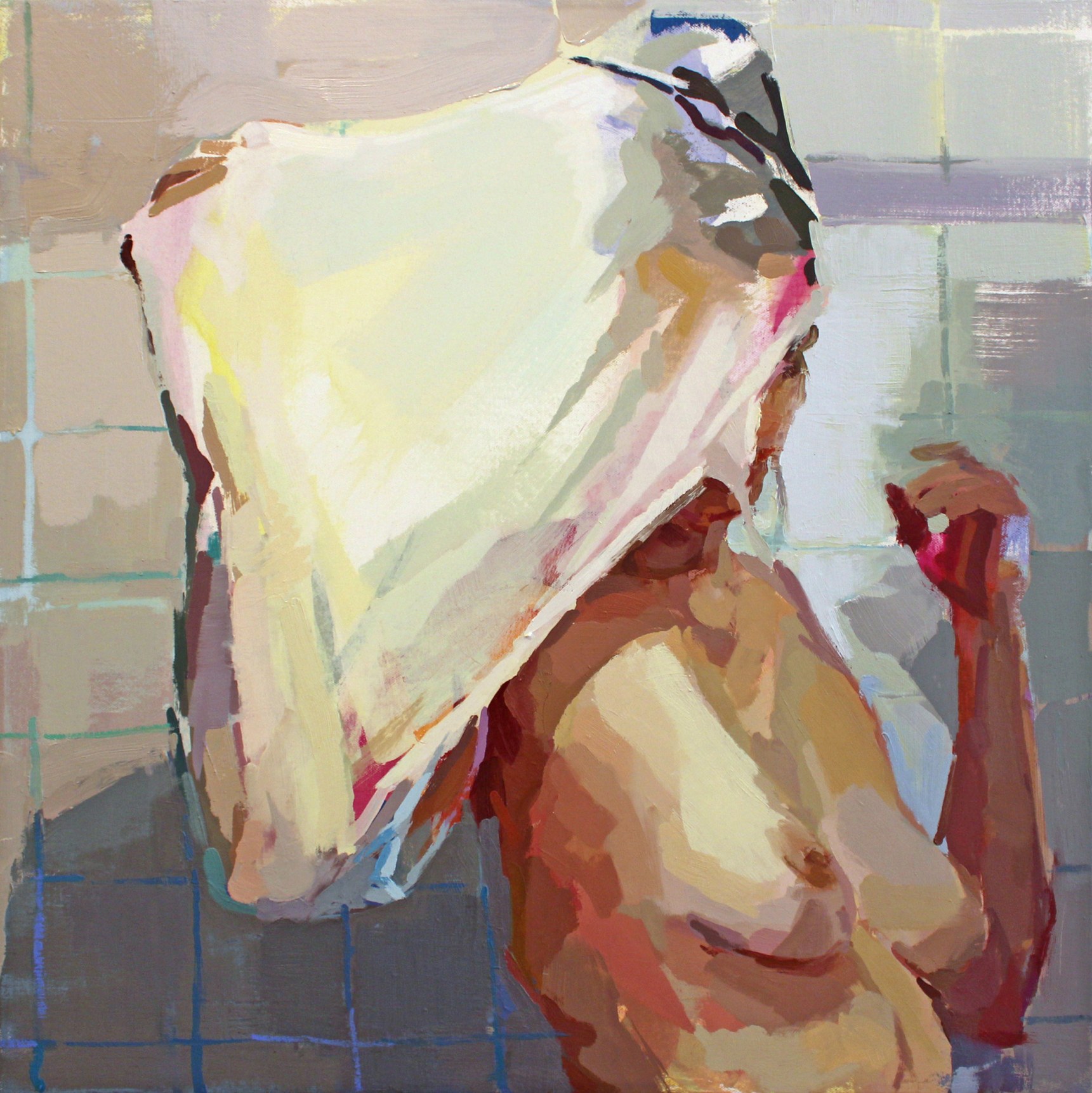 Rachel Rickert American, born 1990    Veil, 2017