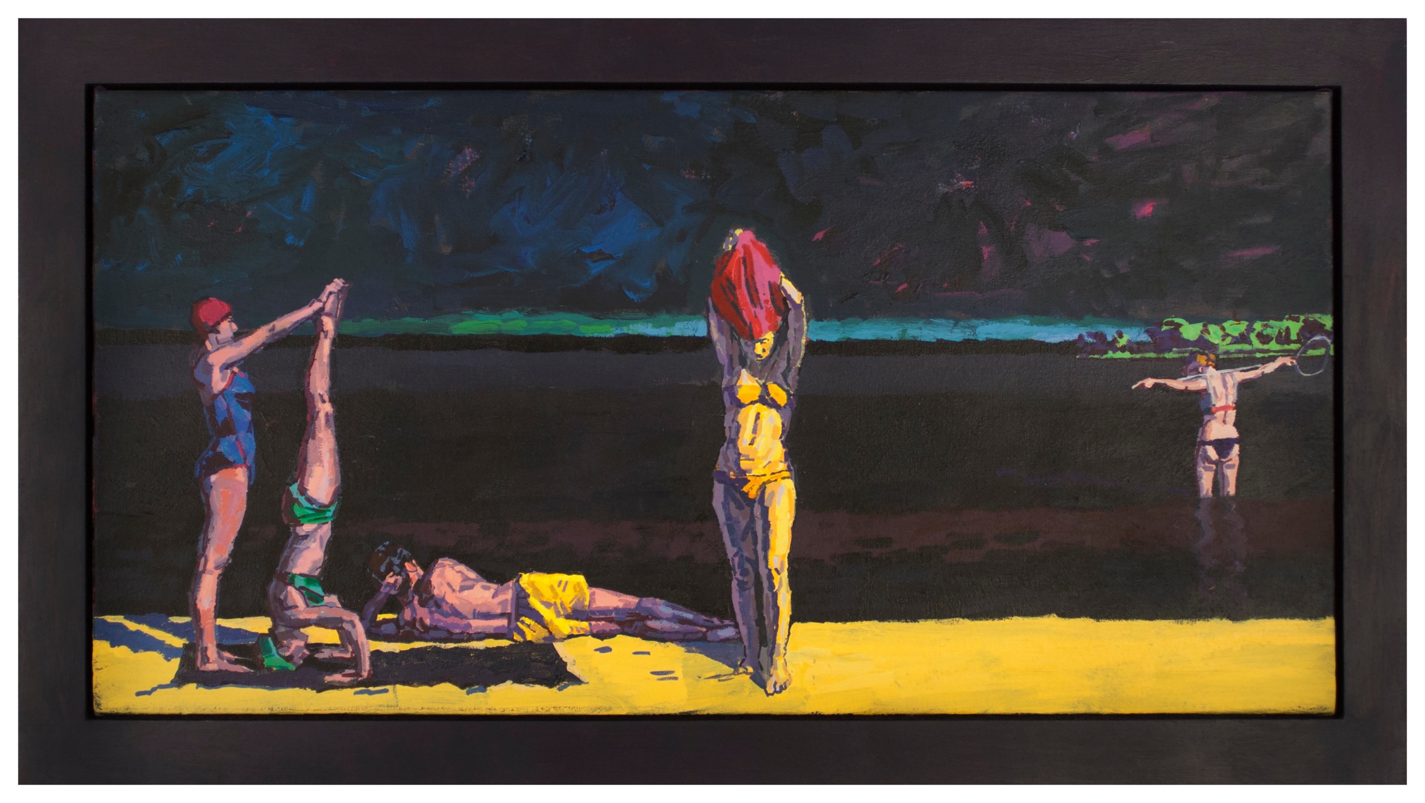 Graham Nickson    Georgica Bathers: Yellow and Black, 1993