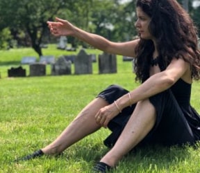 Janine Antoni's &quot;I am fertile ground&quot; at Green-Wood Cemetery Catacombs
