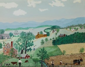 Artist Grandma Moses 1860-1961. 