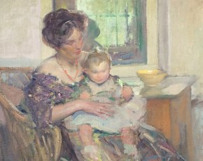 Artist Richard E. Miller 1875-1943.