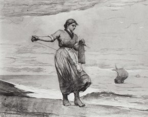 Artist Winslow Homer 1836-1910.