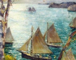 Artist Jonas Lie 1880-1940.