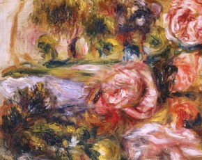 Artist Pierre August Renoir 1841-1919.