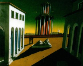 Artist Giorgio De Chirico 1888-1978.