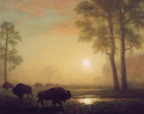 Artist Albert Bierstadt 1901-1985.