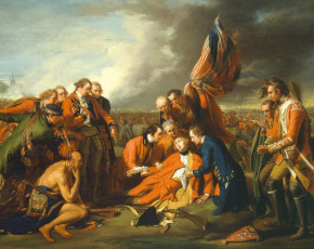 Artist Benjamin West 1738-1820.