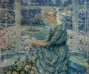 Louis Ritman (1889–1963). The Sunlit Window. Oil on canvas, 31 x 36 1/4 in. (detail)