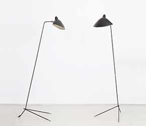 Serge Mouille - Pair of floor lamps